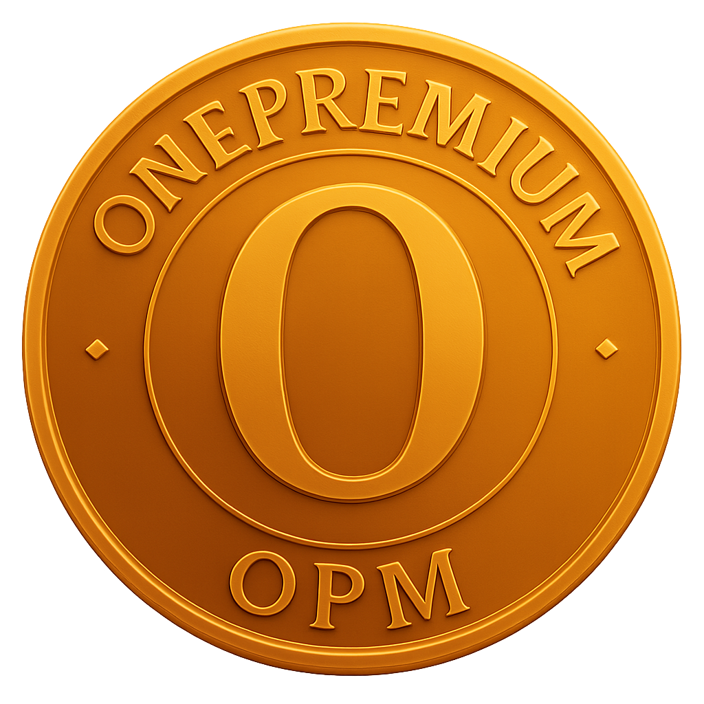 OnePremium OPM Logo